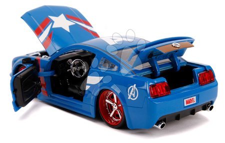 Játékautók és járművek - Kisautó Marvel Avengers 2006 Ford Mustang GT Jada - 14