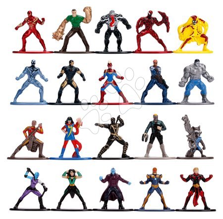 Játékok 3 - 6 éves gyerekeknek - Gyűjthető figurák Marvel 20-Pack Wave 3 Jada