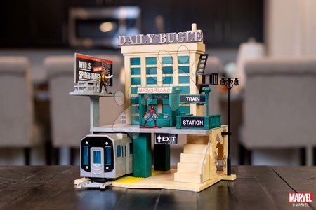 Modely - Stavebnice Marvel Spiderman NYC Deluxe Nano Scene Jada - 10