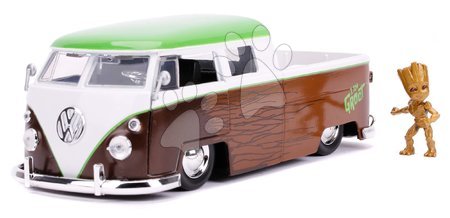 Spielzeugautos und Simulator - Spielzeugauto Marvel Groot 1963 VW Bus Pickup Jada