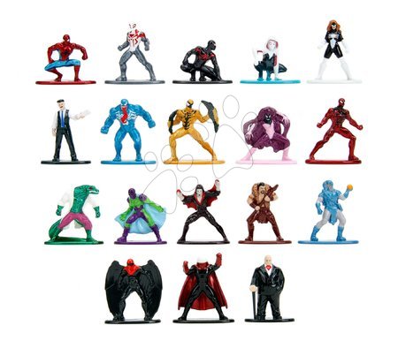 Játékok 3 - 6 éves gyerekeknek - Gyűjthető figurák Marvel Multi Pack Nanofigs Wave 9 Jada