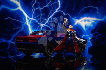 Modely - Autíčko Marvel Dodge Challenger SRT Hellcat Jada - 22