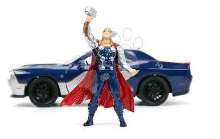 Modely - Autíčko Marvel Dodge Challenger SRT Hellcat Jada - 4