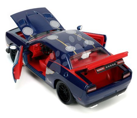 Modely - Autíčko Marvel Dodge Challenger SRT Hellcat Jada - 17