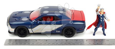 Modely - Autíčko Marvel Dodge Challenger SRT Hellcat Jada - 18