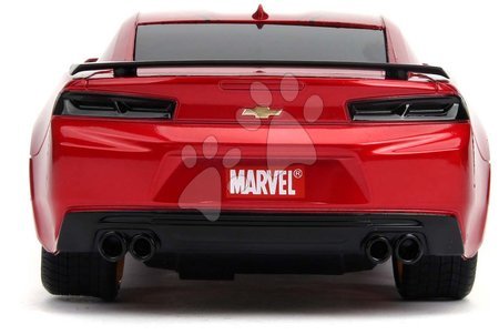 Jucării pentru copilași de la 6 la 9 ani - Mașină de jucărie cu telecomandă Marvel RC Iron Man 2016 Chevy 1:16 Jada_1