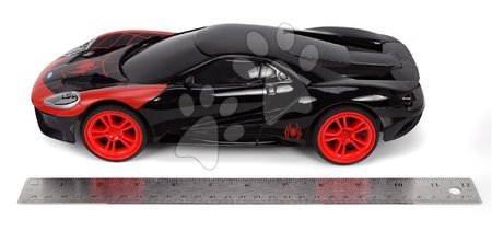 Samochodziki na pilota - Autko zdalnie sterowane RC Marvel Miles Morales 2017 Ford GT Jada - 5