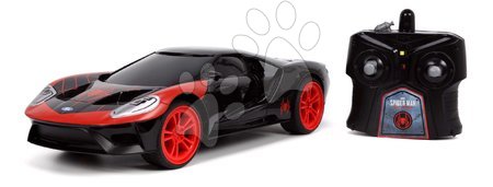 Samochodziki na pilota - Autko zdalnie sterowane RC Marvel Miles Morales 2017 Ford GT Jada - 6