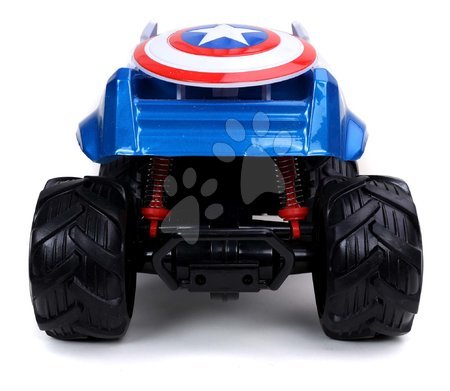 Coches teledirigidos - Coche teledirigido RC Attack Capitán América Marvel Jada - 4