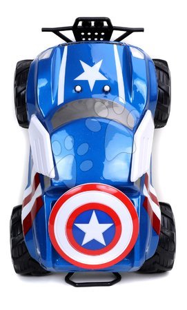 Coches teledirigidos - Coche teledirigido RC Attack Capitán América Marvel Jada - 8