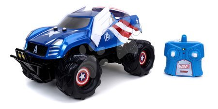 Coches teledirigidos - Coche teledirigido RC Attack Capitán América Marvel Jada - 9
