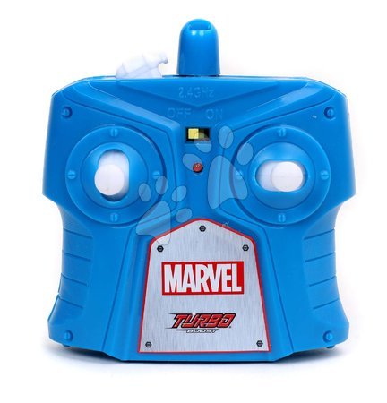 Coches teledirigidos - Coche teledirigido RC Attack Capitán América Marvel Jada - 10
