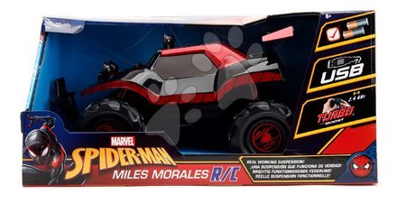 Távirányítós járművek - Távirányítós kisautó RC Buggy Miles Morales Marvel Jada - 11
