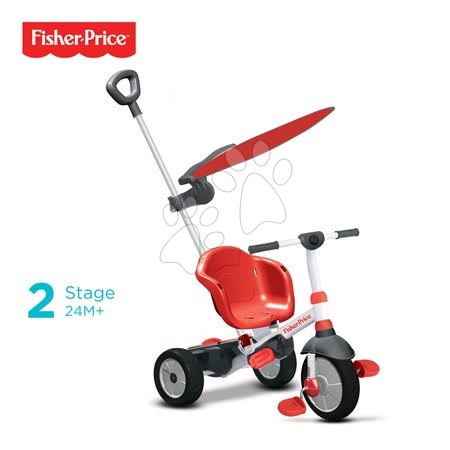 Triciclete de la 10 luni - Tricicletă Fisher-Price Charm Plus Touch Steering smarTrike  - 2
