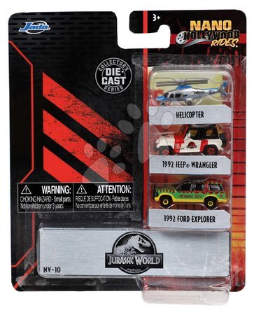 Játékautók és járművek - Kisautók Jurassic World Nano Cars Jada - 12