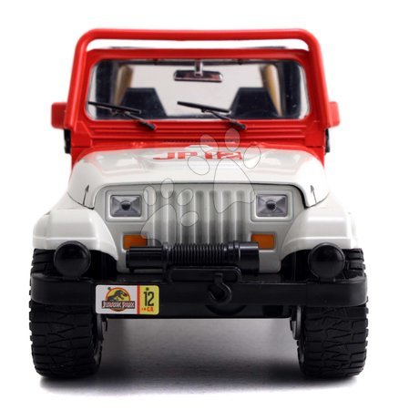 Hračky pre deti od 6 do 9 rokov - Autíčko Jurassic World Jeep Wrangler 1992 Jada_1