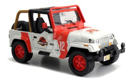 Modely - Autíčko Jurassic World Jeep Wrangler 1992 Jada - 2