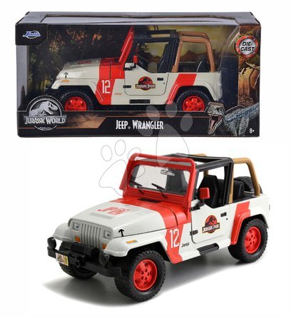Modely - Autíčko Jurassic World Jeep Wrangler 1992 Jada - 11