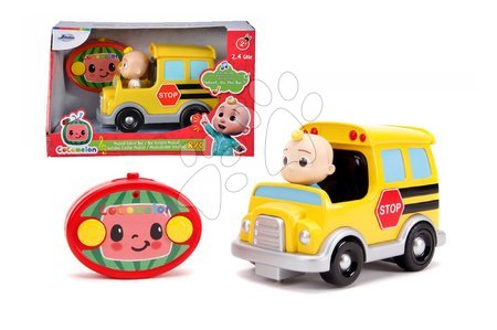 RC modely - Autíčko na dálkové ovládání Cocomelon School Bus Jada - 8