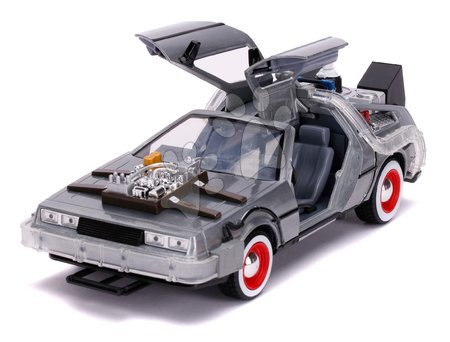 Modely - Autíčko Time Machine Back to the Future 3 Jada - 4