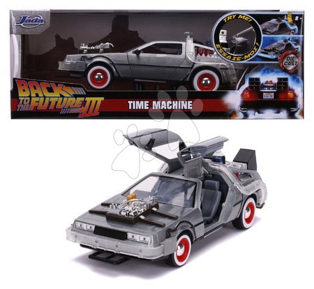 Modely - Autíčko Time Machine Back to the Future 3 Jada - 8