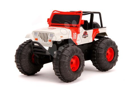 Hračky pre chlapcov od 5 rokov - Autíčko na diaľkové ovládanie RC Jeep Wrangler Jurassic World Jada_1