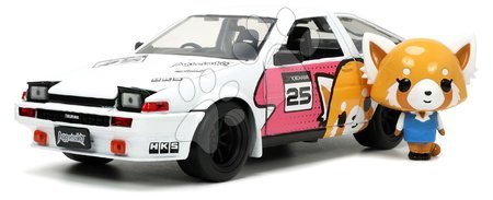 Játékautók és járművek - Kisautó Aggretsuko Toyota Trueno AE86 Jada