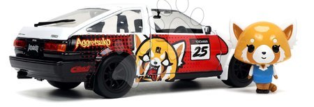 Játékautók és járművek - Kisautó Aggretsuko Toyota Trueno AE86 Jada - 3