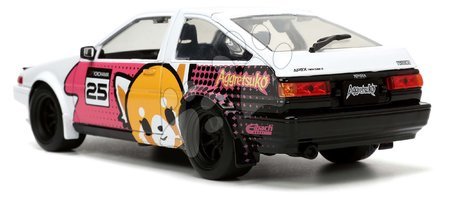 Játékautók és járművek - Kisautó Aggretsuko Toyota Trueno AE86 Jada - 9