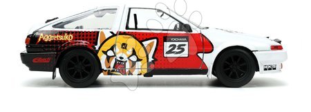 Játékautók és járművek - Kisautó Aggretsuko Toyota Trueno AE86 Jada - 12