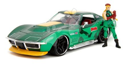 Játékautók és szimulátorok - Kisautó Chevrolet Stingray 1969 Street Fighter Jada