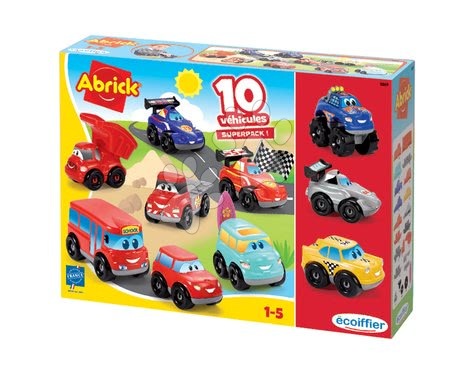 Building and construction toys - Ecoiffier Building Kit Abrick Fast Cars_1