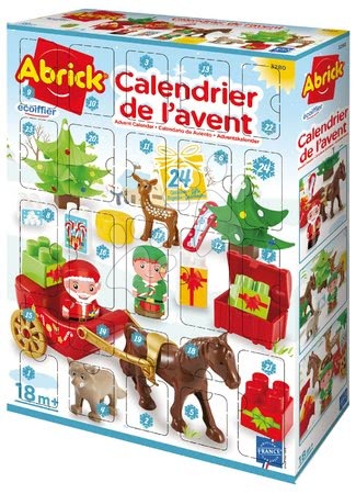 Jocuri de construit - Calendar Advent 2020 Abrick Écoiffier