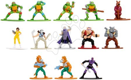 Játékautók és szimulátorok - Gyűjthető figura Turtles Blind Pack Nanofigs Jada