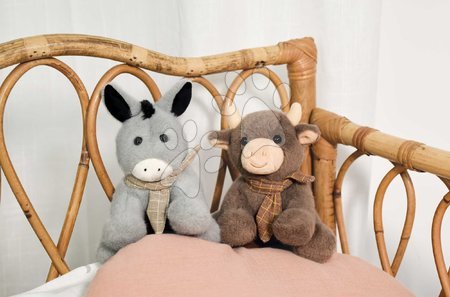 Pluszowe zwierzątka - Pluszowy osiołek z chustką The Little Companions Histoire d’ Ours - 2