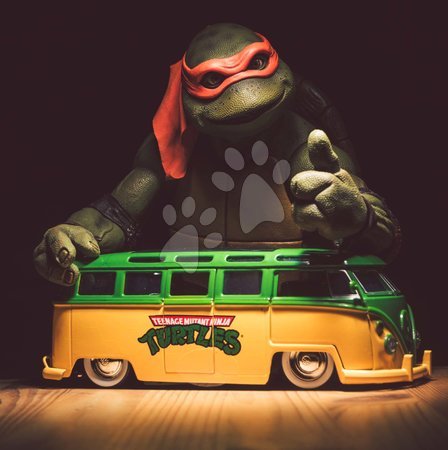 Modelle - Spielzeugauto Ninja Turtles VW Bus 1962 Jada - 16