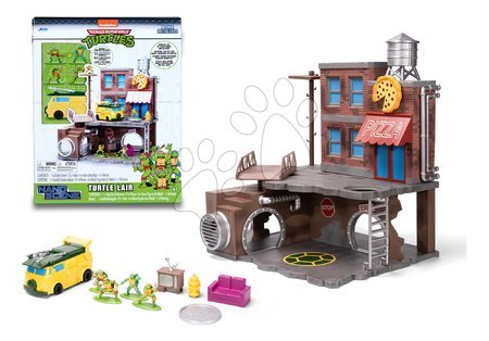 Garáže - Stavebnica Ninja Turtles Nano Scene Jada - 10