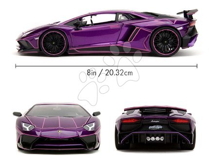 Modele - Autko Lamborghini Aventador SV Pink Slips Jada - 14