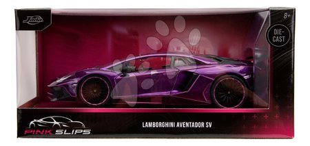 Modele - Autko Lamborghini Aventador SV Pink Slips Jada - 15