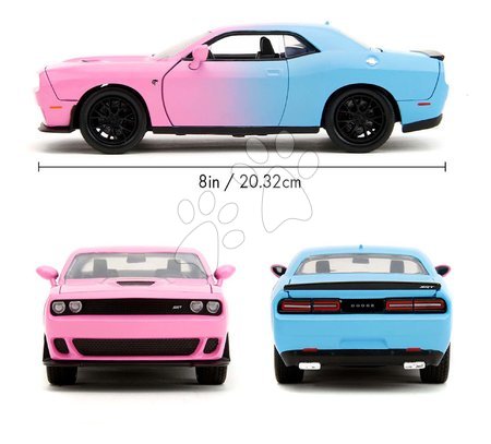 Modely - Autíčko Dodge Challenger 2015 Pink Slips Jada - 14
