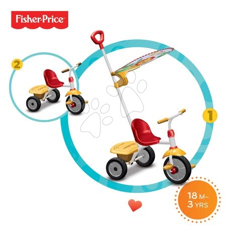 Trikes from 15 months - Fisher-Price Glee Plus smarTrike Tricycle