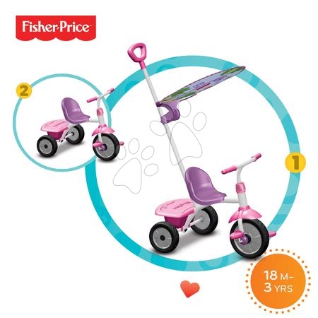 Kinderdreiräder ab 15 Monaten - Dreirad Fisher-Price Glee Plus smarTrike