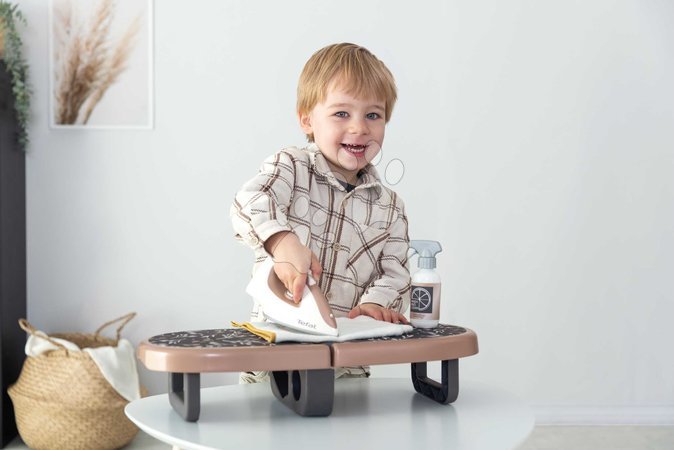 Kinderbügelbretter - Bügelbrett mit Bügeleisen Tefal Foldable Ironing Board Smoby - 3