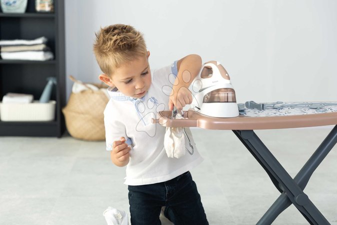 Kinderbügelbretter - Bügelbrett mit Dampfbügeleisen Tefal Ironing Board Smoby - 5