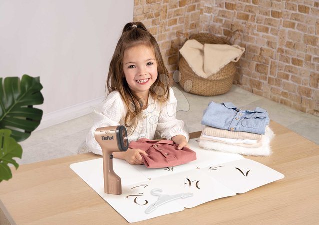 Bügeleisen für Kinder - Handdampfer mit Bügelbrett – Tefal Steam&Fold Set Smoby - 3