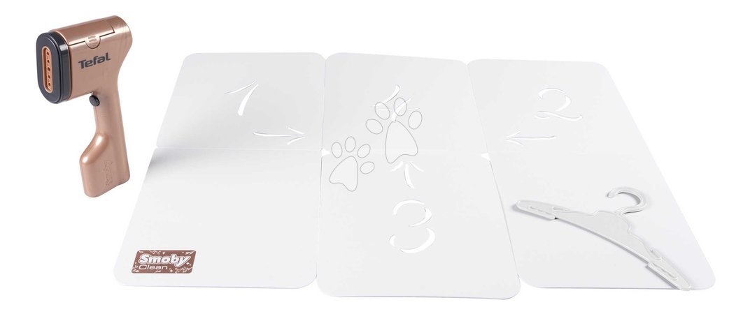 Bügeleisen für Kinder - Handdampfer mit Bügelbrett – Tefal Steam&Fold Set Smoby