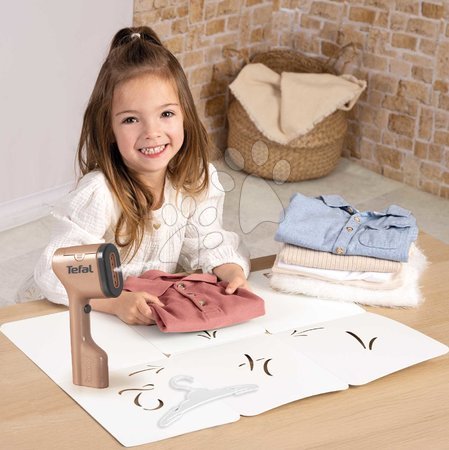 Bügeleisen für Kinder - Handdampfer mit Bügelbrett – Tefal Steam&Fold Set Smoby - 35