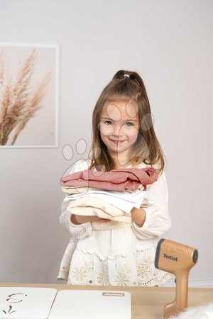 Bügeleisen für Kinder - Handdampfer mit Bügelbrett – Tefal Steam&Fold Set Smoby - 5