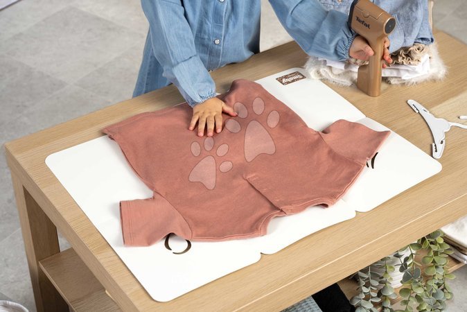 Bügeleisen für Kinder - Handdampfer mit Bügelbrett – Tefal Steam&Fold Set Smoby - 8