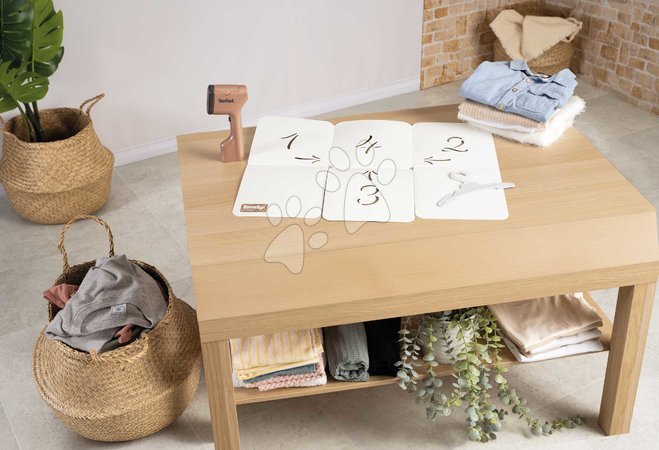 Bügeleisen für Kinder - Handdampfer mit Bügelbrett – Tefal Steam&Fold Set Smoby - 13